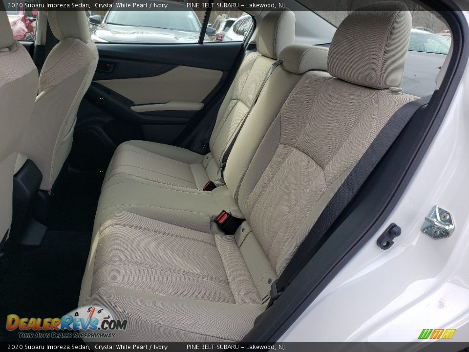 Rear Seat of 2020 Subaru Impreza Sedan Photo #6
