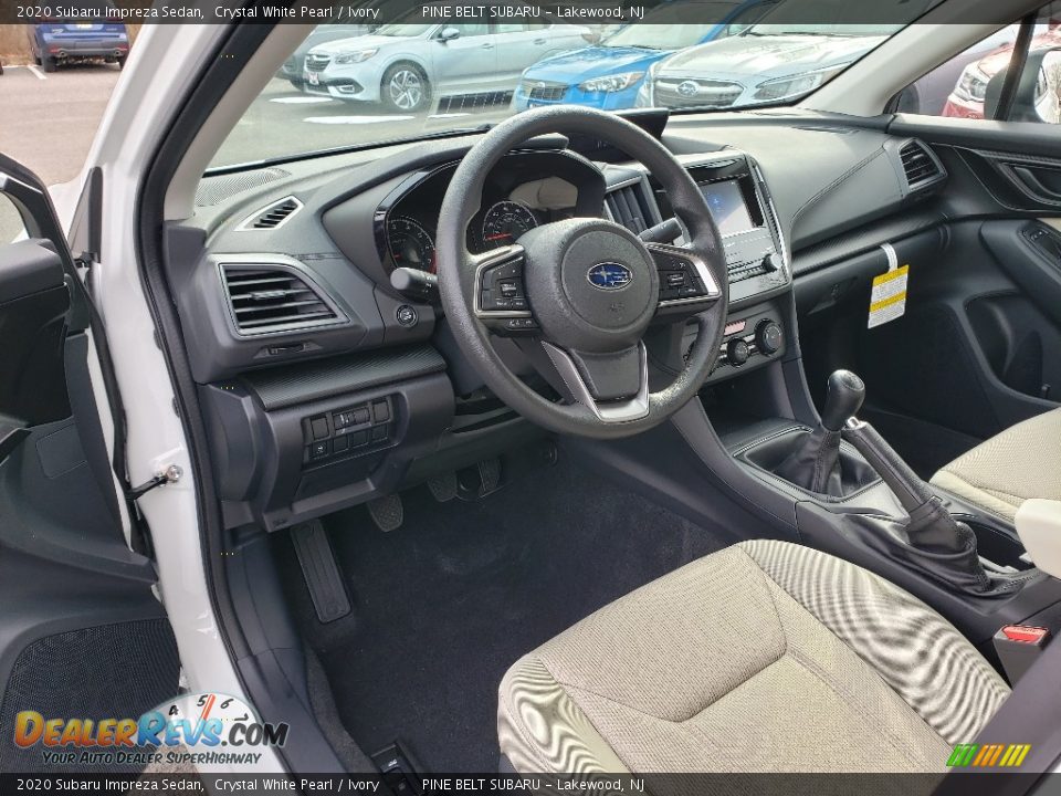 Ivory Interior - 2020 Subaru Impreza Sedan Photo #7