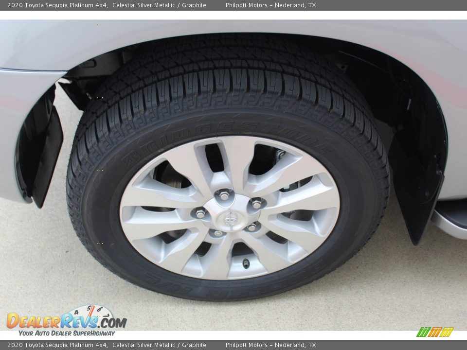 2020 Toyota Sequoia Platinum 4x4 Celestial Silver Metallic / Graphite Photo #5