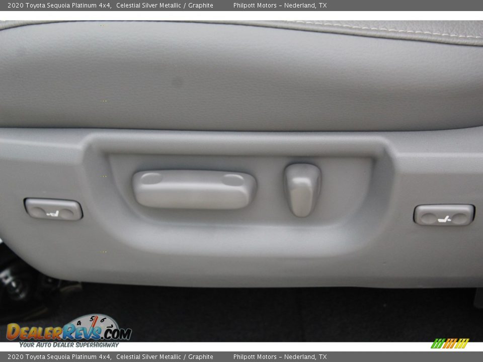 2020 Toyota Sequoia Platinum 4x4 Celestial Silver Metallic / Graphite Photo #11