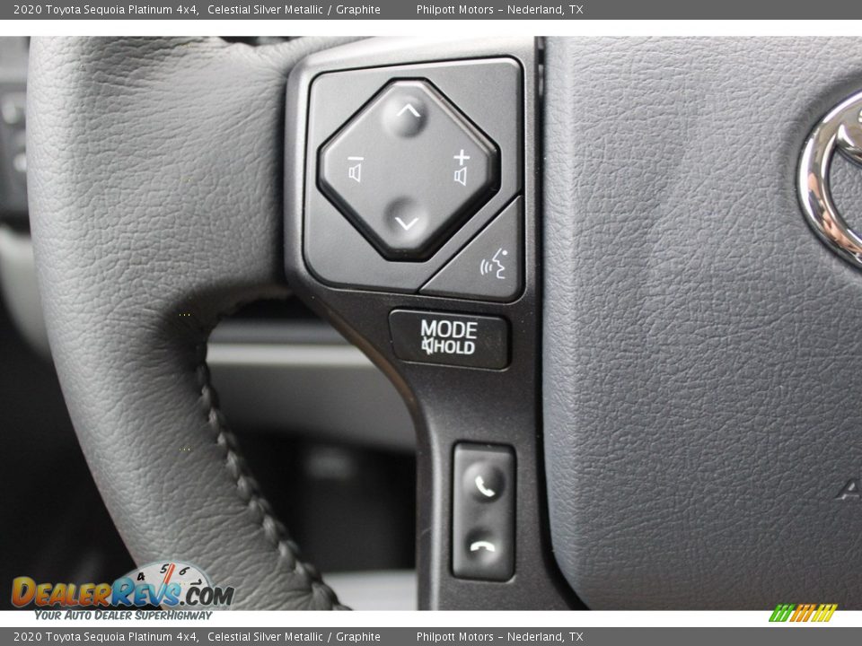 2020 Toyota Sequoia Platinum 4x4 Celestial Silver Metallic / Graphite Photo #15