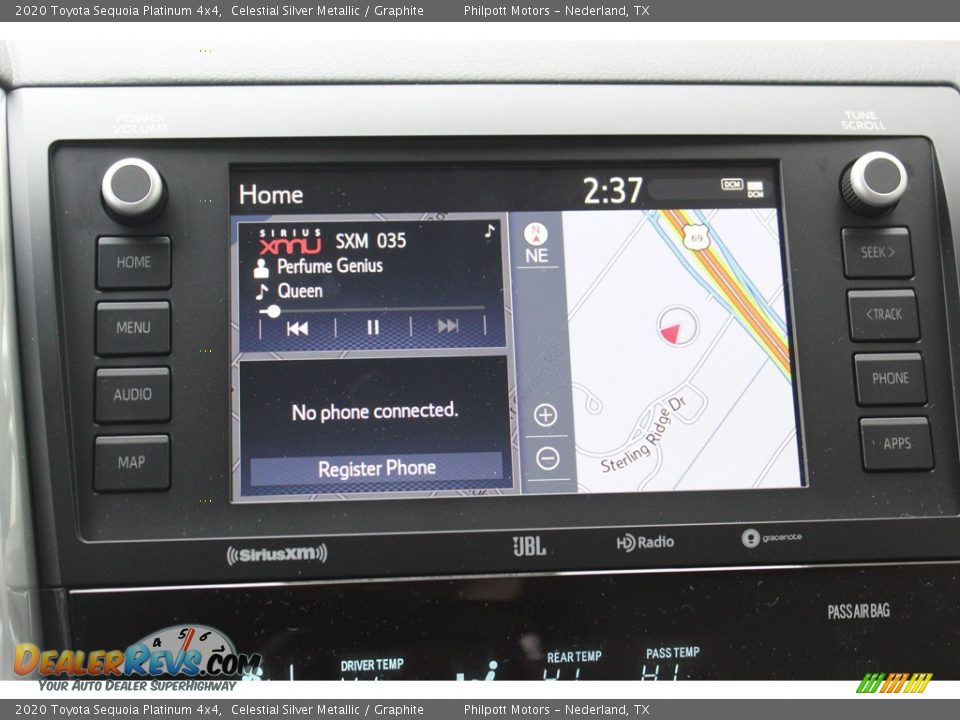 2020 Toyota Sequoia Platinum 4x4 Celestial Silver Metallic / Graphite Photo #19