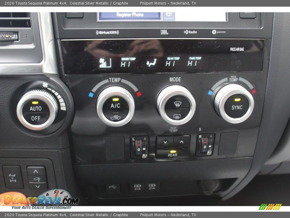 2020 Toyota Sequoia Platinum 4x4 Celestial Silver Metallic / Graphite Photo #20