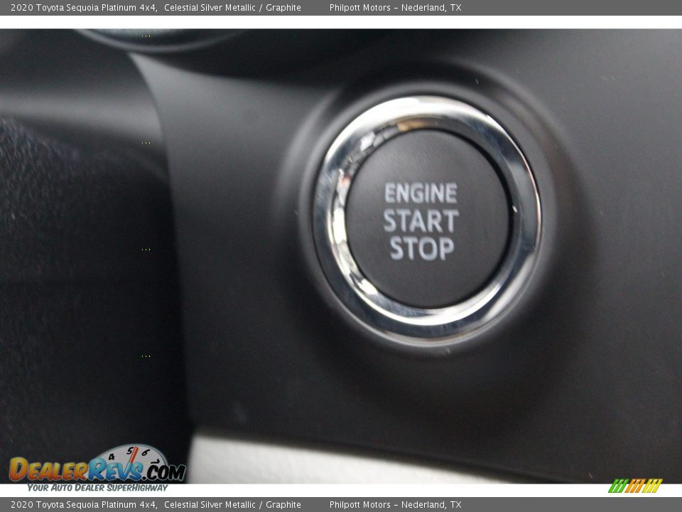 2020 Toyota Sequoia Platinum 4x4 Celestial Silver Metallic / Graphite Photo #21