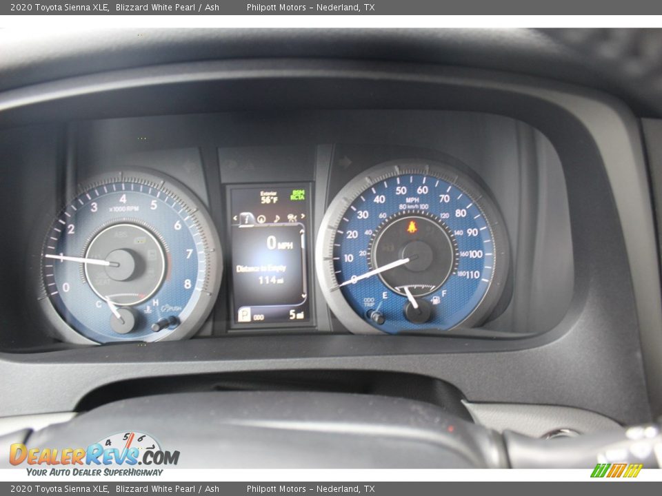 2020 Toyota Sienna XLE Blizzard White Pearl / Ash Photo #16