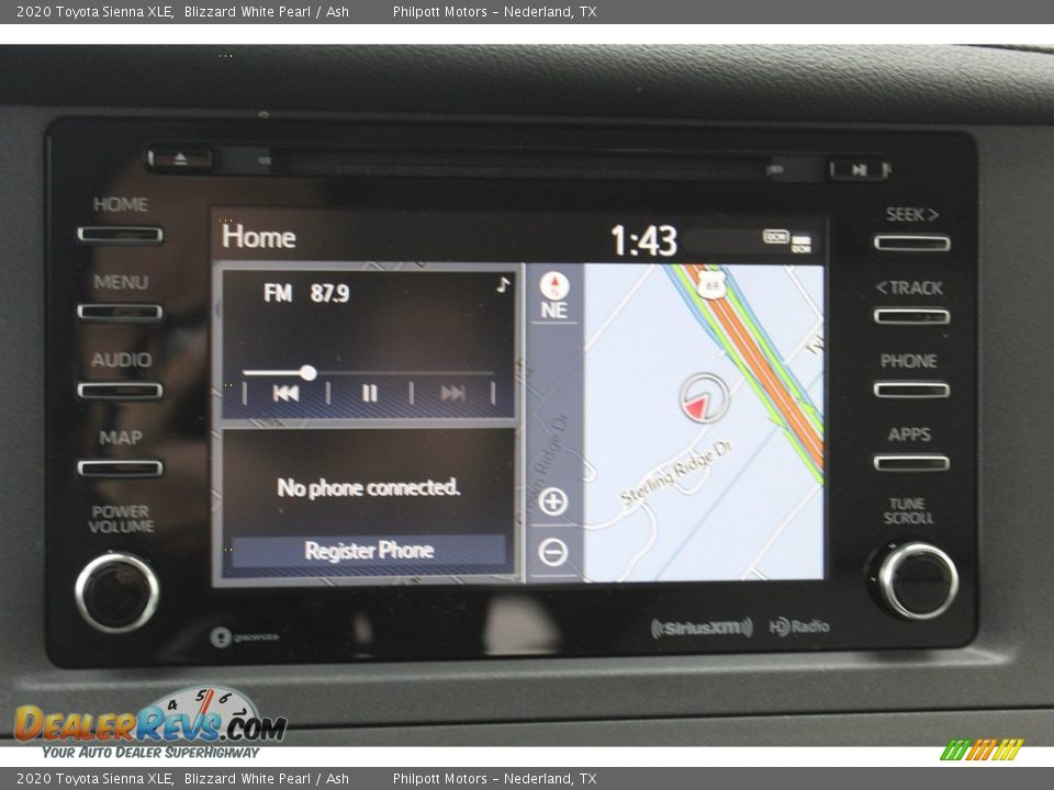 2020 Toyota Sienna XLE Blizzard White Pearl / Ash Photo #18