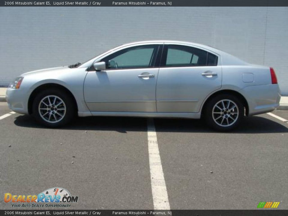 2006 Mitsubishi Galant ES Liquid Silver Metallic / Gray Photo #3