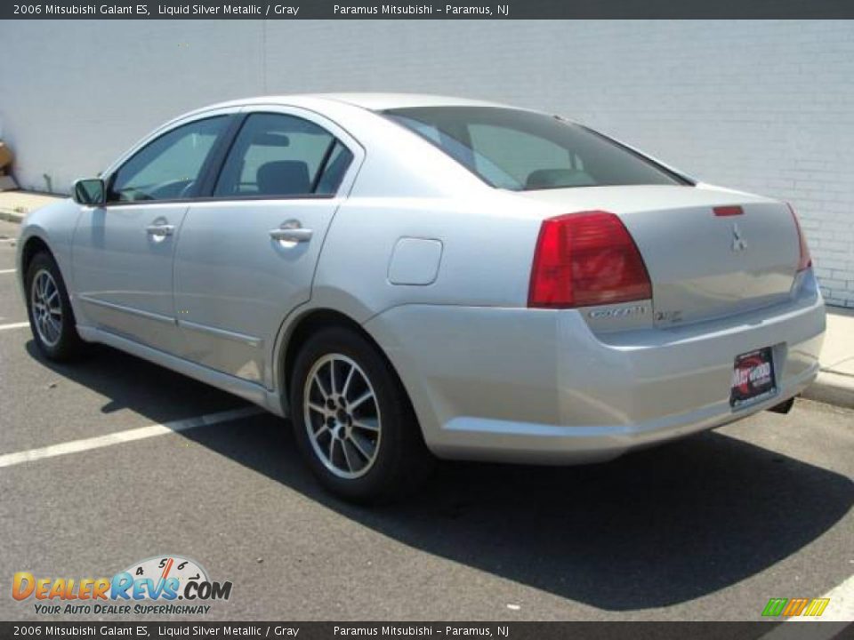 2006 Mitsubishi Galant ES Liquid Silver Metallic / Gray Photo #4