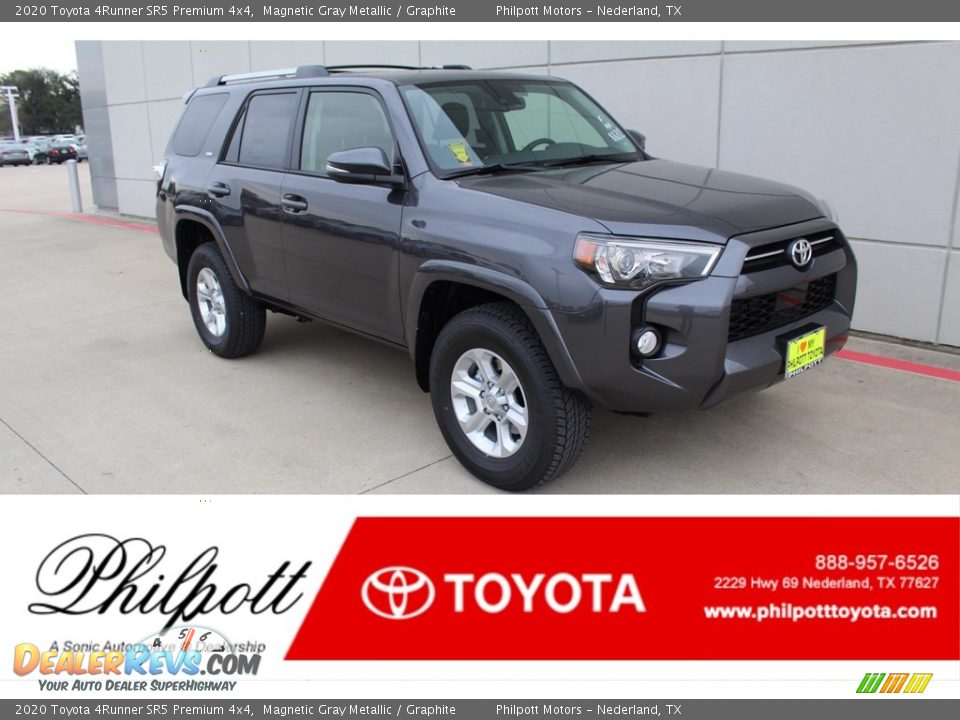 2020 Toyota 4Runner SR5 Premium 4x4 Magnetic Gray Metallic / Graphite Photo #1
