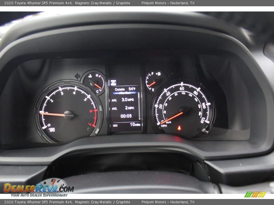 2020 Toyota 4Runner SR5 Premium 4x4 Magnetic Gray Metallic / Graphite Photo #16