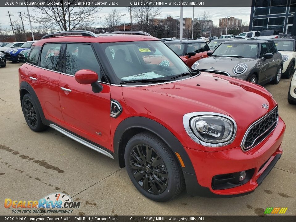 Front 3/4 View of 2020 Mini Countryman Cooper S All4 Photo #1