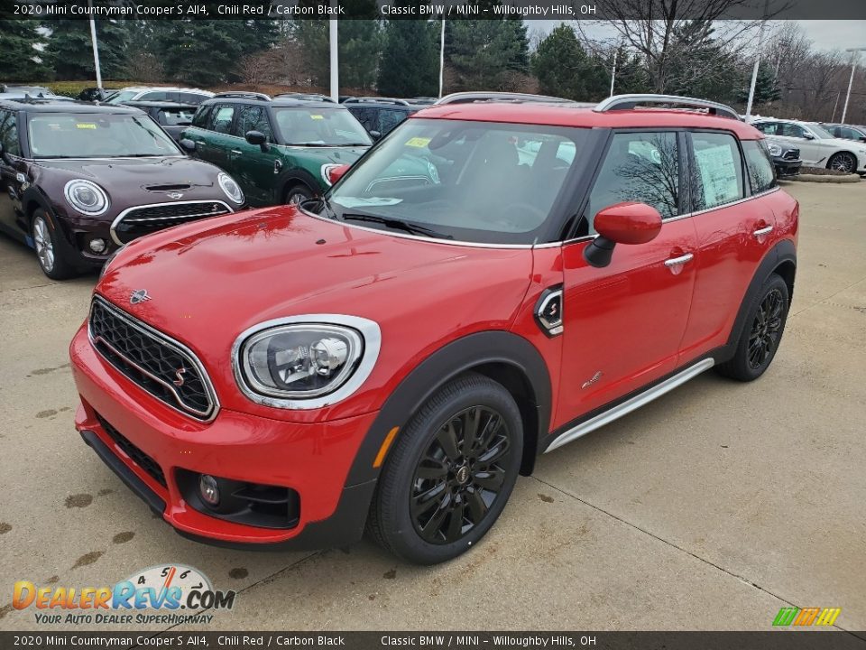 Chili Red 2020 Mini Countryman Cooper S All4 Photo #4