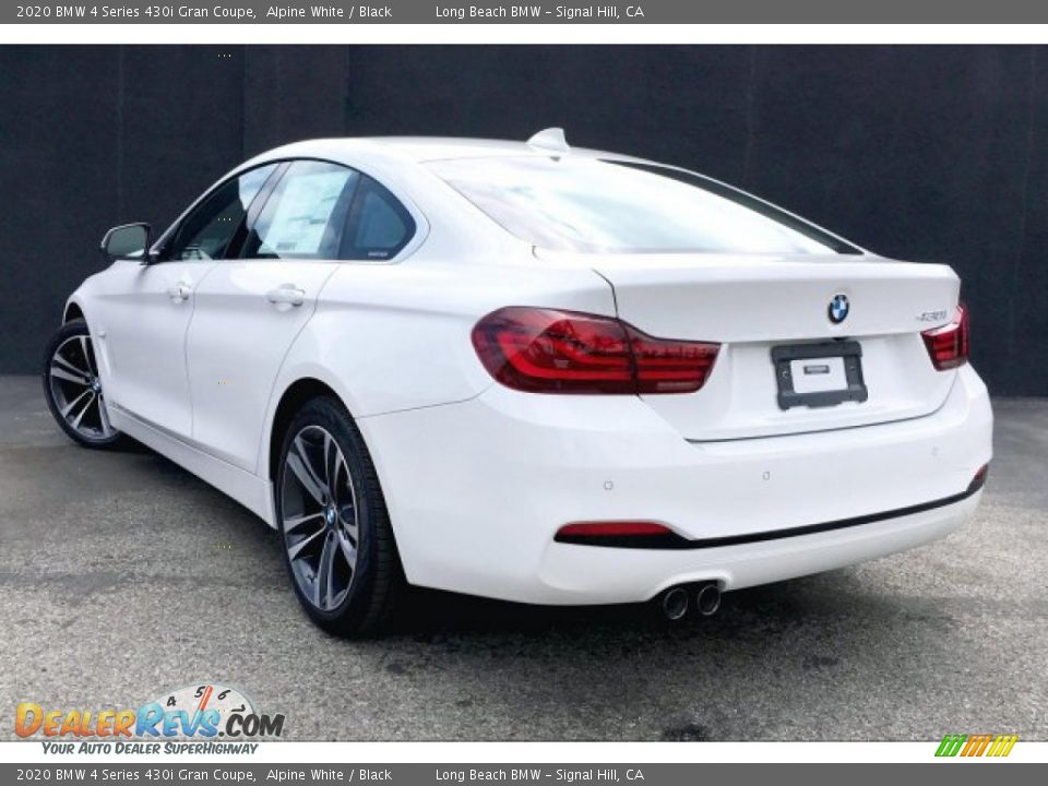 2020 BMW 4 Series 430i Gran Coupe Alpine White / Black Photo #2