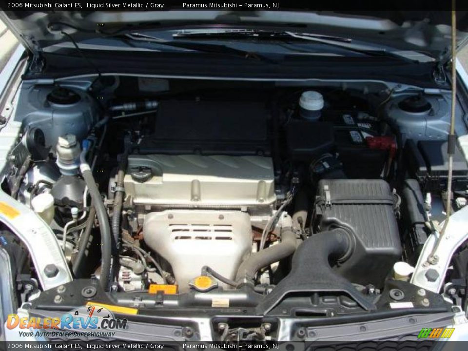 2006 Mitsubishi Galant ES Liquid Silver Metallic / Gray Photo #15