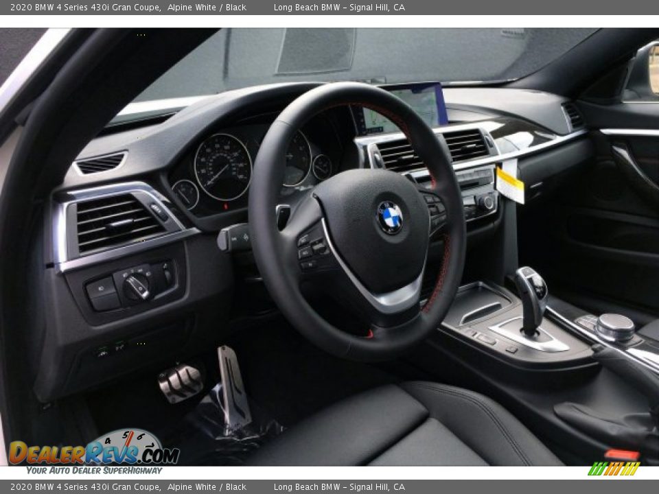 2020 BMW 4 Series 430i Gran Coupe Alpine White / Black Photo #4