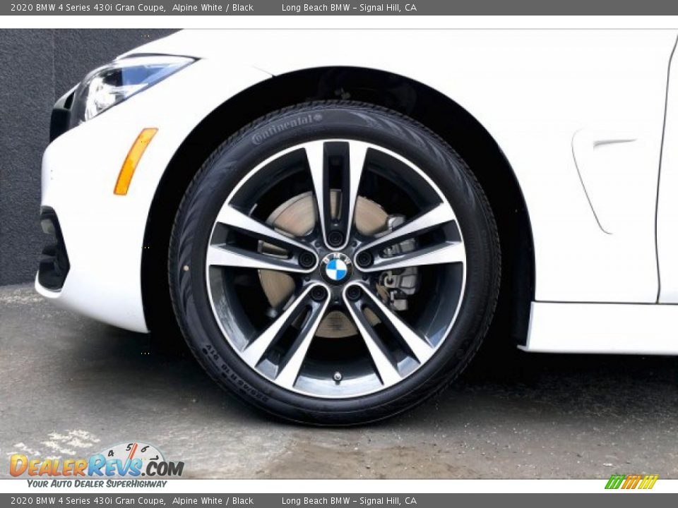 2020 BMW 4 Series 430i Gran Coupe Alpine White / Black Photo #9