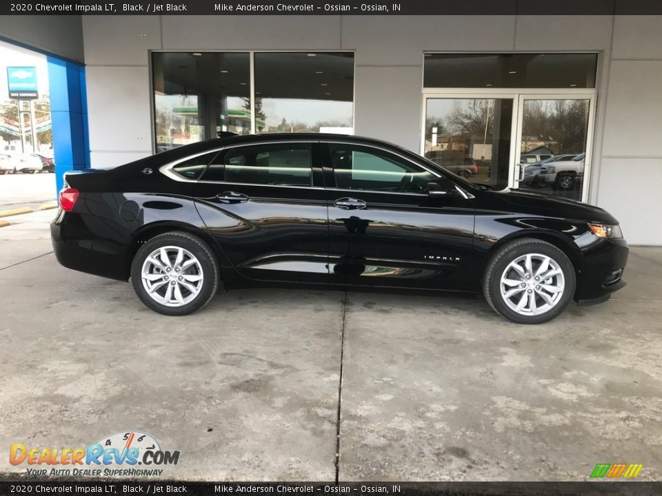 2020 Chevrolet Impala LT Black / Jet Black Photo #2