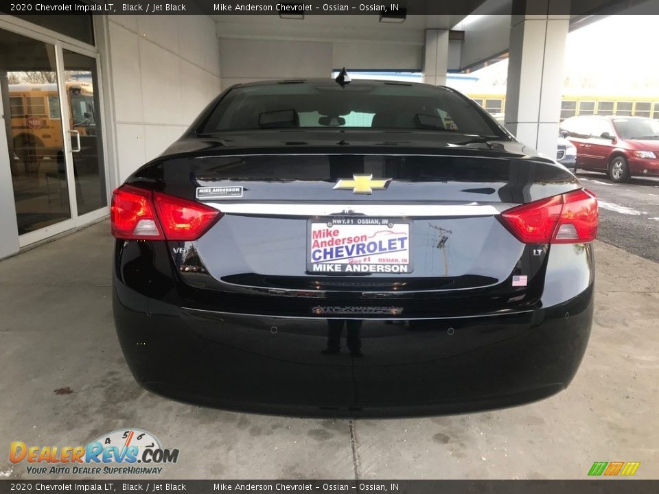 2020 Chevrolet Impala LT Black / Jet Black Photo #4