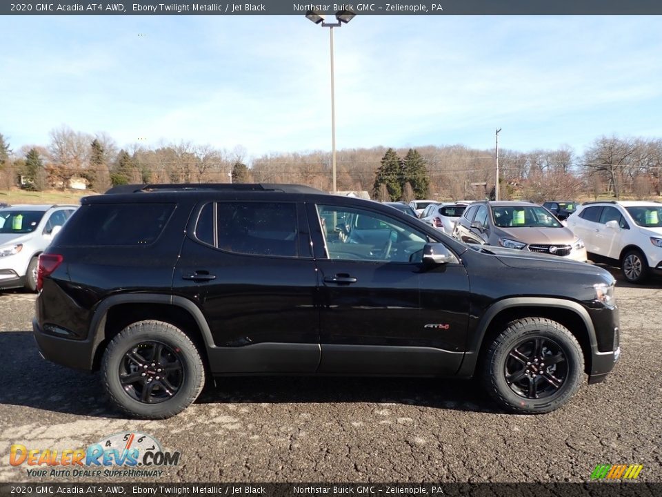 2020 GMC Acadia AT4 AWD Ebony Twilight Metallic / Jet Black Photo #4