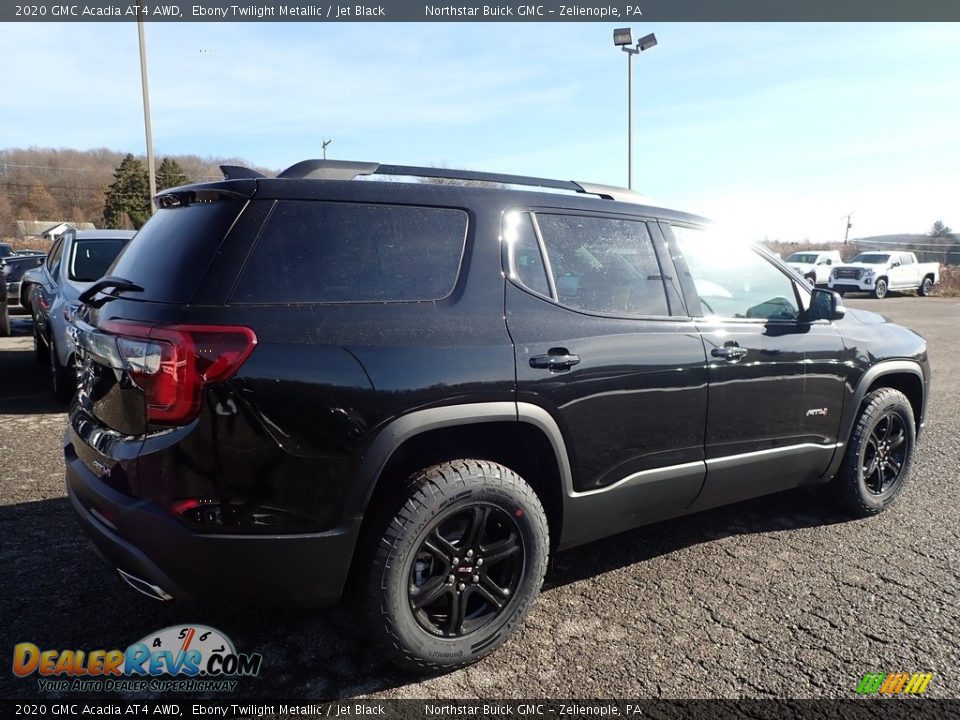 2020 GMC Acadia AT4 AWD Ebony Twilight Metallic / Jet Black Photo #5