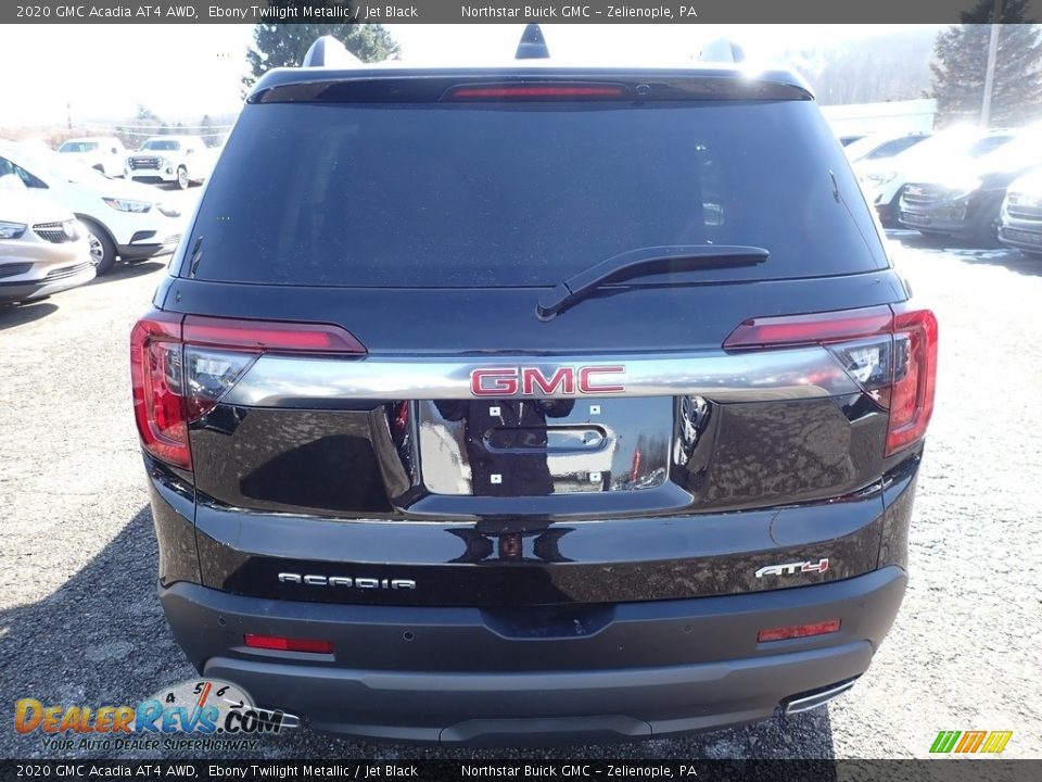 2020 GMC Acadia AT4 AWD Ebony Twilight Metallic / Jet Black Photo #6