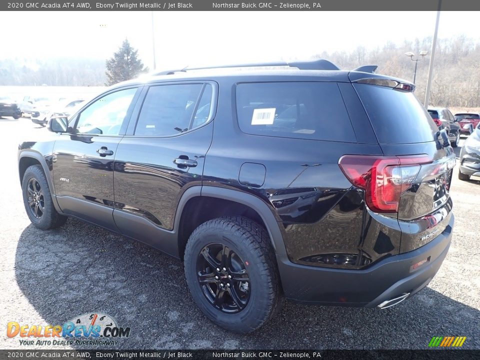 2020 GMC Acadia AT4 AWD Ebony Twilight Metallic / Jet Black Photo #7