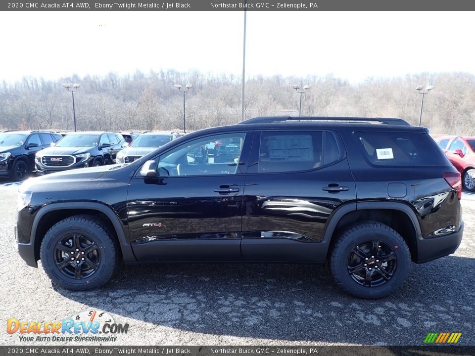 2020 GMC Acadia AT4 AWD Ebony Twilight Metallic / Jet Black Photo #8