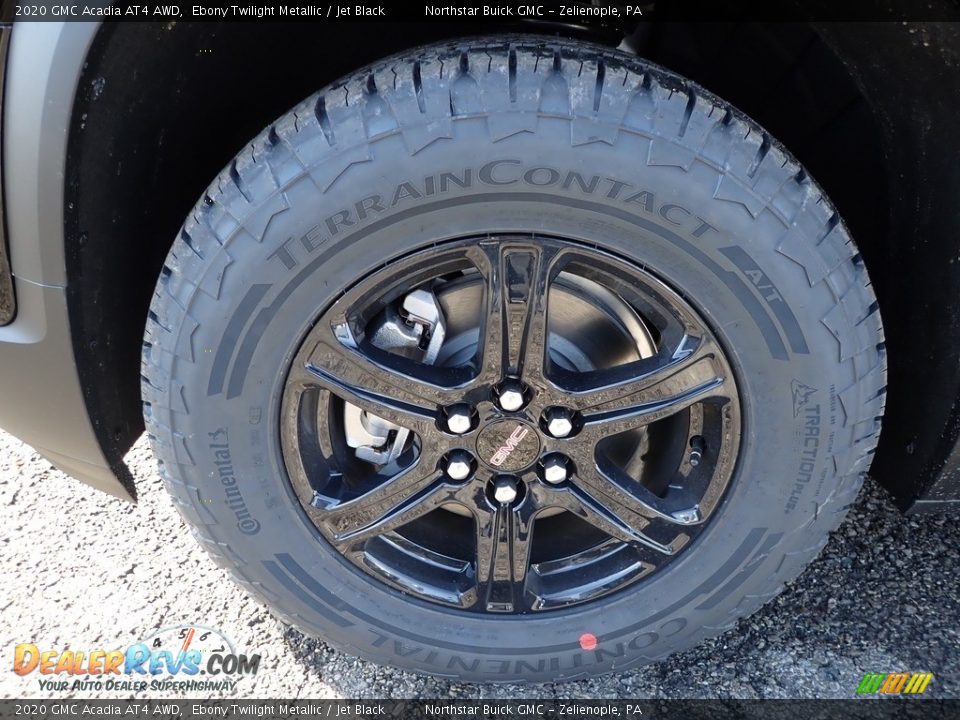 2020 GMC Acadia AT4 AWD Ebony Twilight Metallic / Jet Black Photo #9