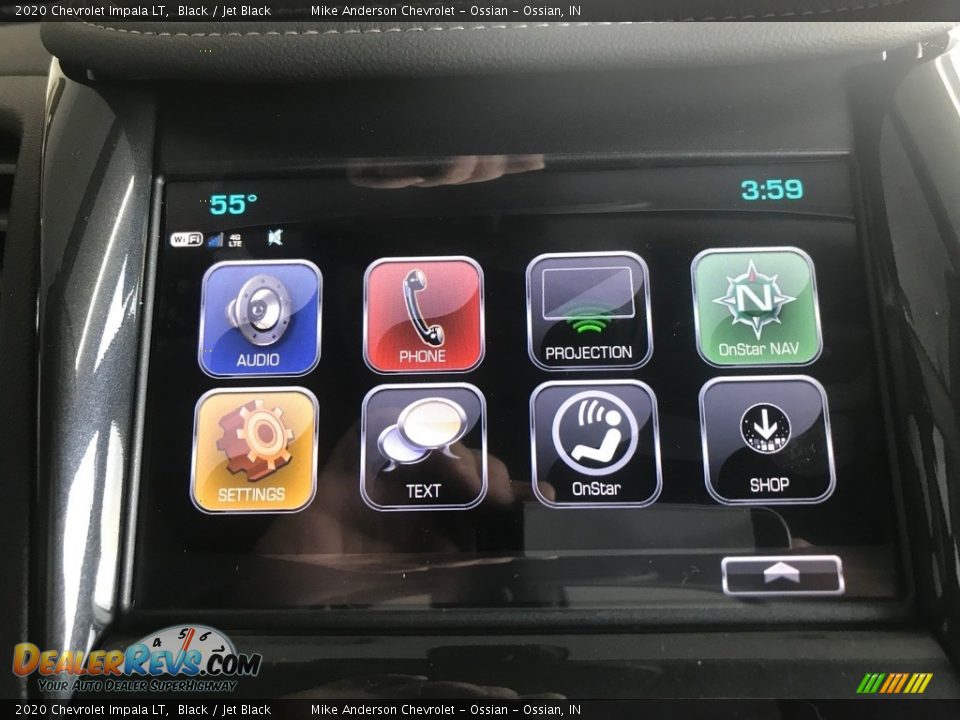 2020 Chevrolet Impala LT Black / Jet Black Photo #16