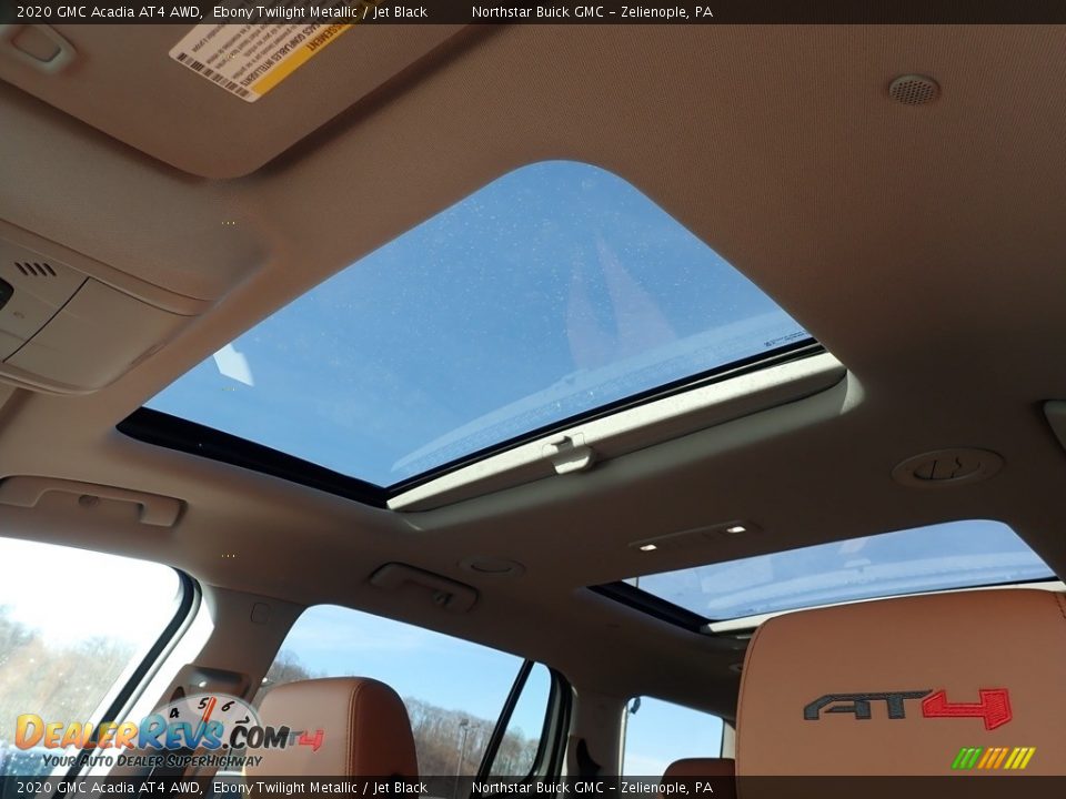 2020 GMC Acadia AT4 AWD Ebony Twilight Metallic / Jet Black Photo #12