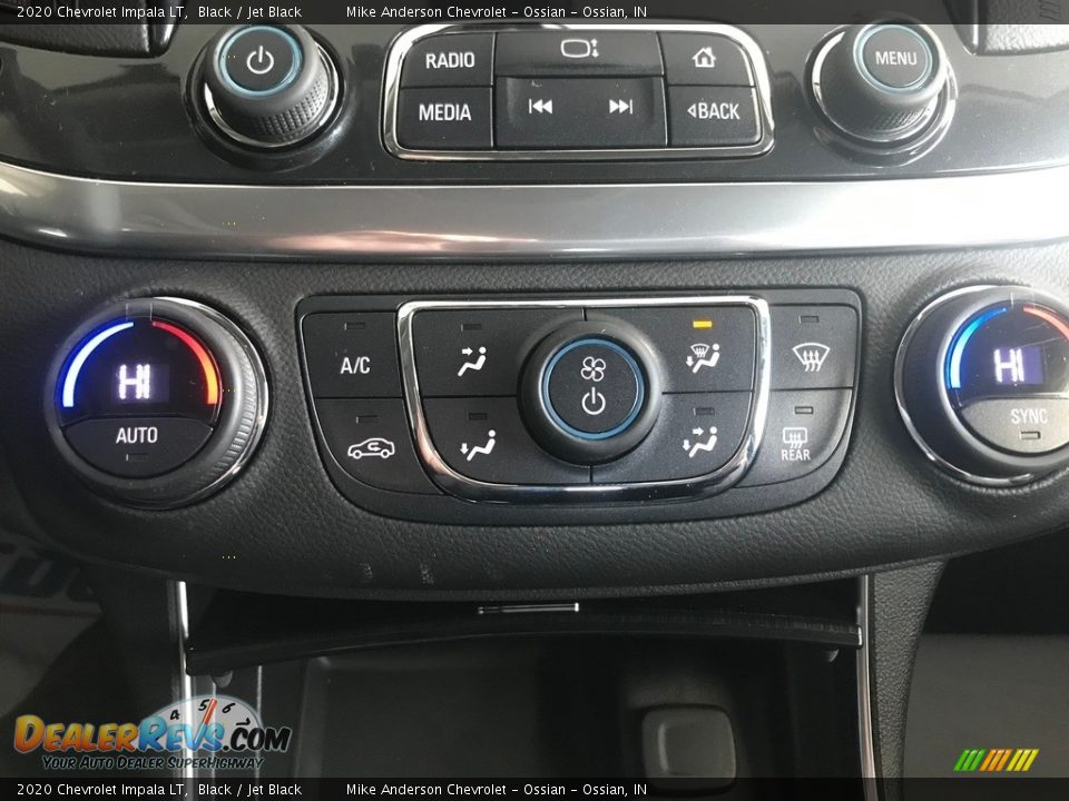 2020 Chevrolet Impala LT Black / Jet Black Photo #18