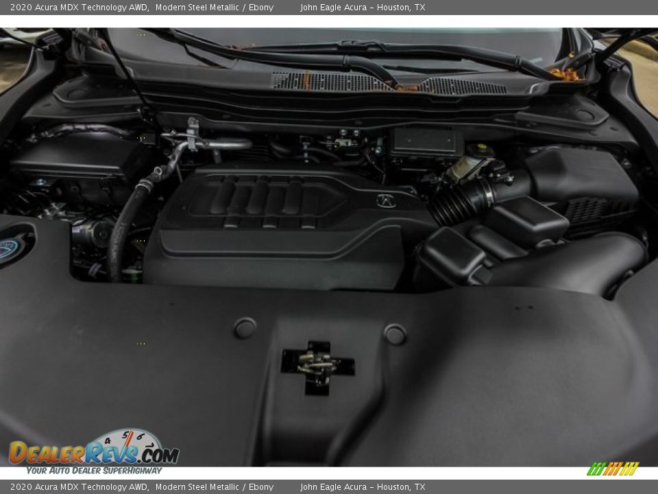 2020 Acura MDX Technology AWD Modern Steel Metallic / Ebony Photo #26