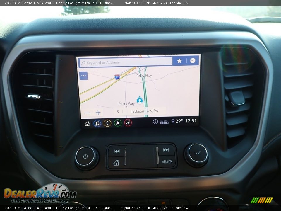 2020 GMC Acadia AT4 AWD Ebony Twilight Metallic / Jet Black Photo #19