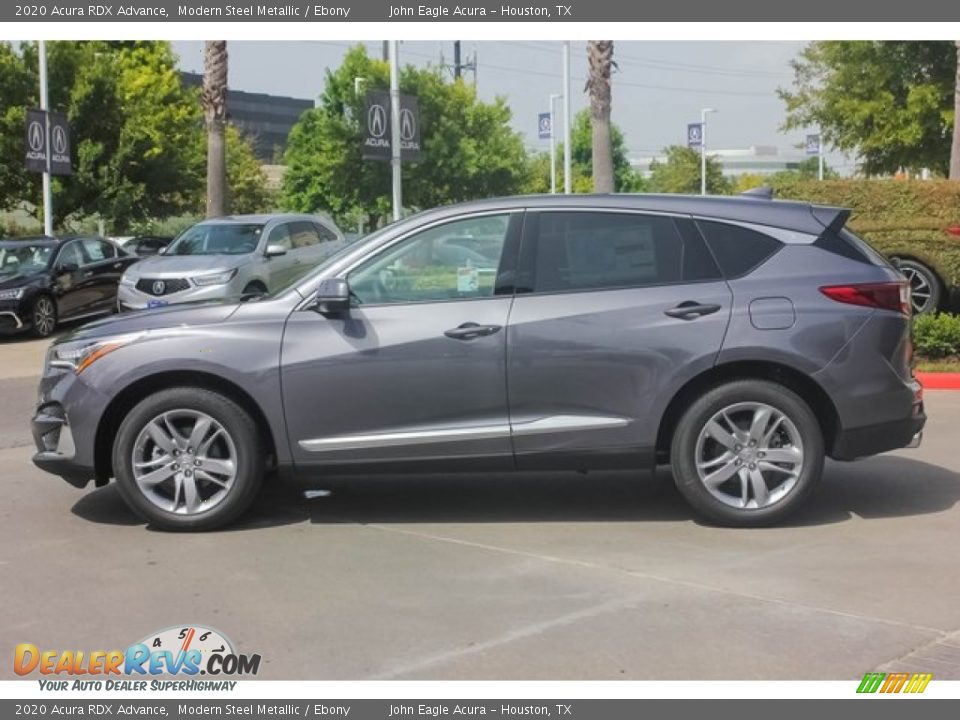 2020 Acura RDX Advance Modern Steel Metallic / Ebony Photo #4
