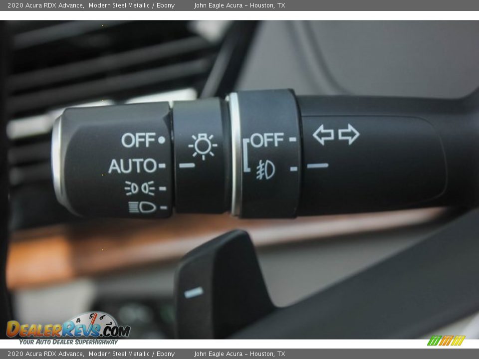 2020 Acura RDX Advance Modern Steel Metallic / Ebony Photo #34
