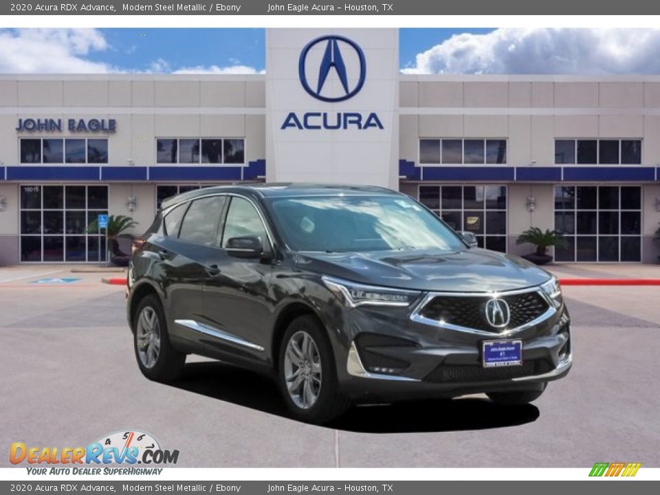 2020 Acura RDX Advance Modern Steel Metallic / Ebony Photo #1