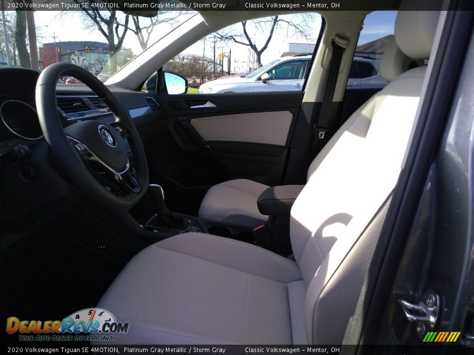 2020 Volkswagen Tiguan SE 4MOTION Platinum Gray Metallic / Storm Gray Photo #3