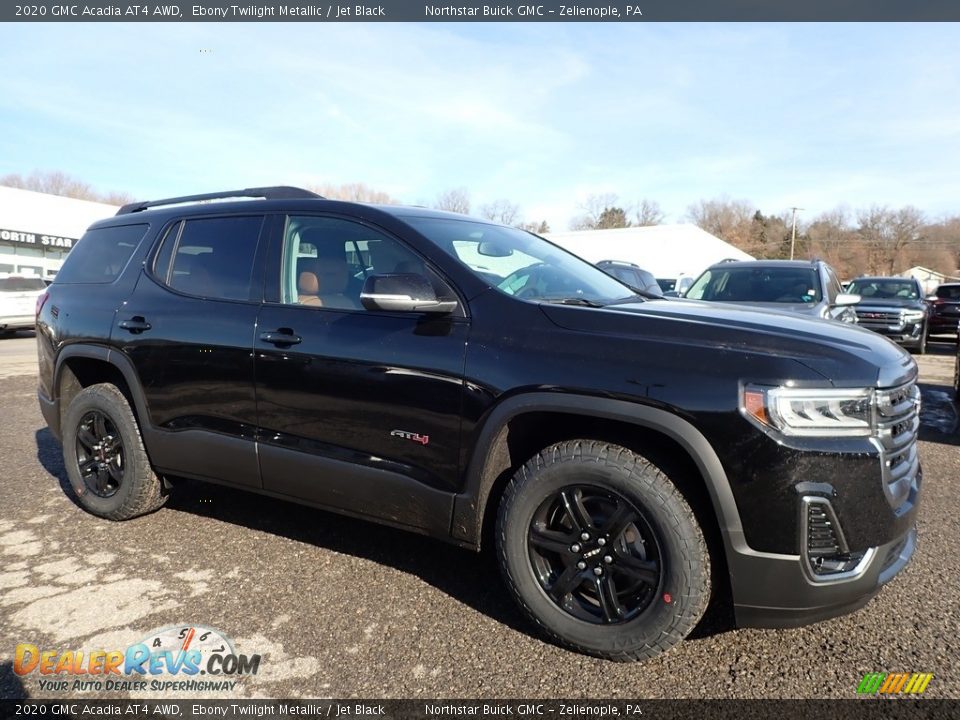 2020 GMC Acadia AT4 AWD Ebony Twilight Metallic / Jet Black Photo #3