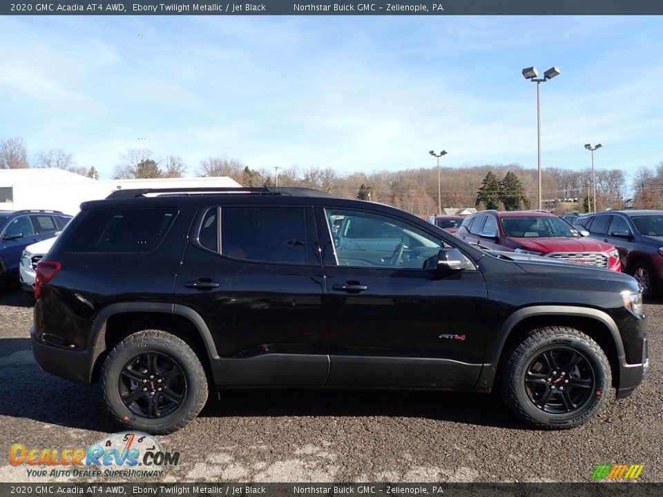 2020 GMC Acadia AT4 AWD Ebony Twilight Metallic / Jet Black Photo #4