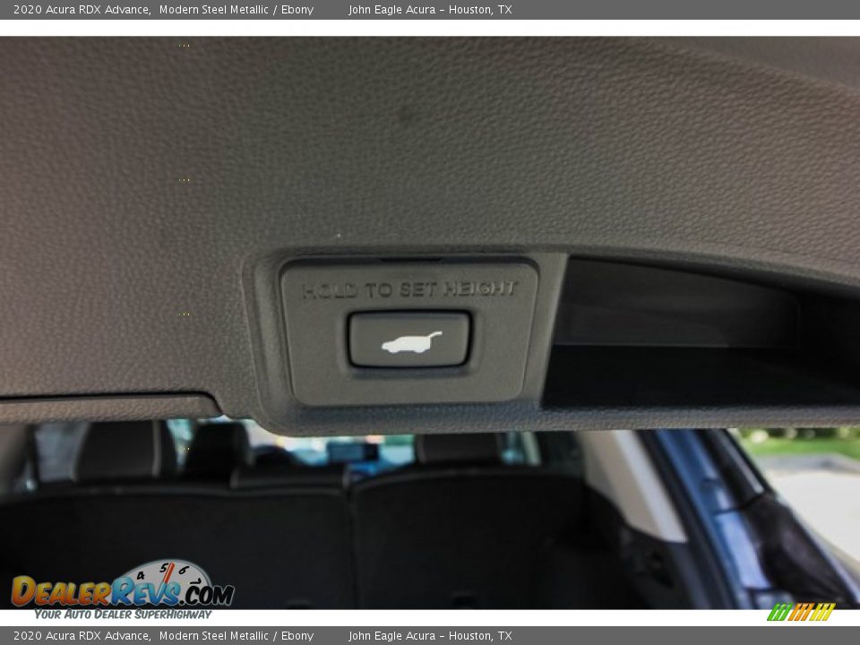 2020 Acura RDX Advance Modern Steel Metallic / Ebony Photo #20