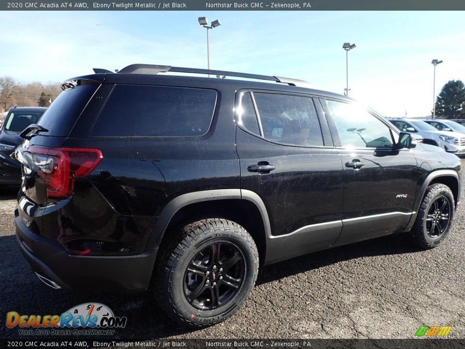 2020 GMC Acadia AT4 AWD Ebony Twilight Metallic / Jet Black Photo #5