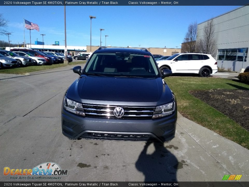 2020 Volkswagen Tiguan SE 4MOTION Platinum Gray Metallic / Titan Black Photo #2