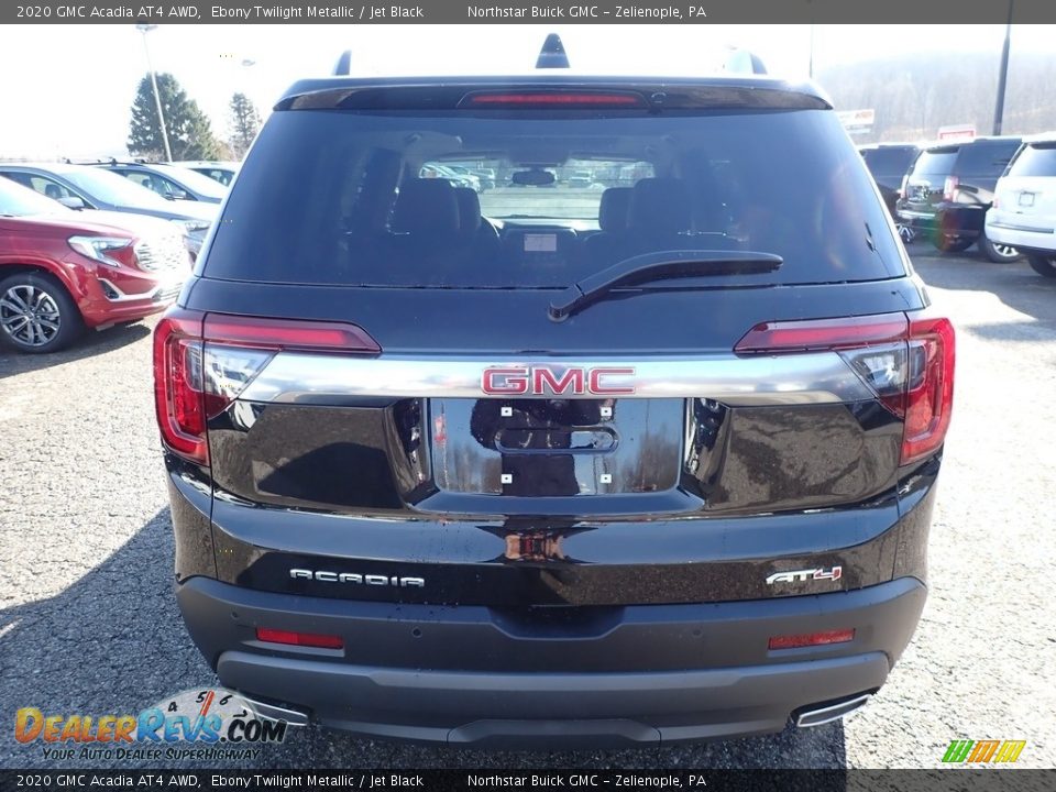 2020 GMC Acadia AT4 AWD Ebony Twilight Metallic / Jet Black Photo #6