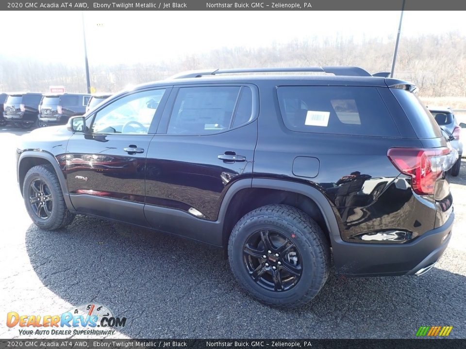 2020 GMC Acadia AT4 AWD Ebony Twilight Metallic / Jet Black Photo #8