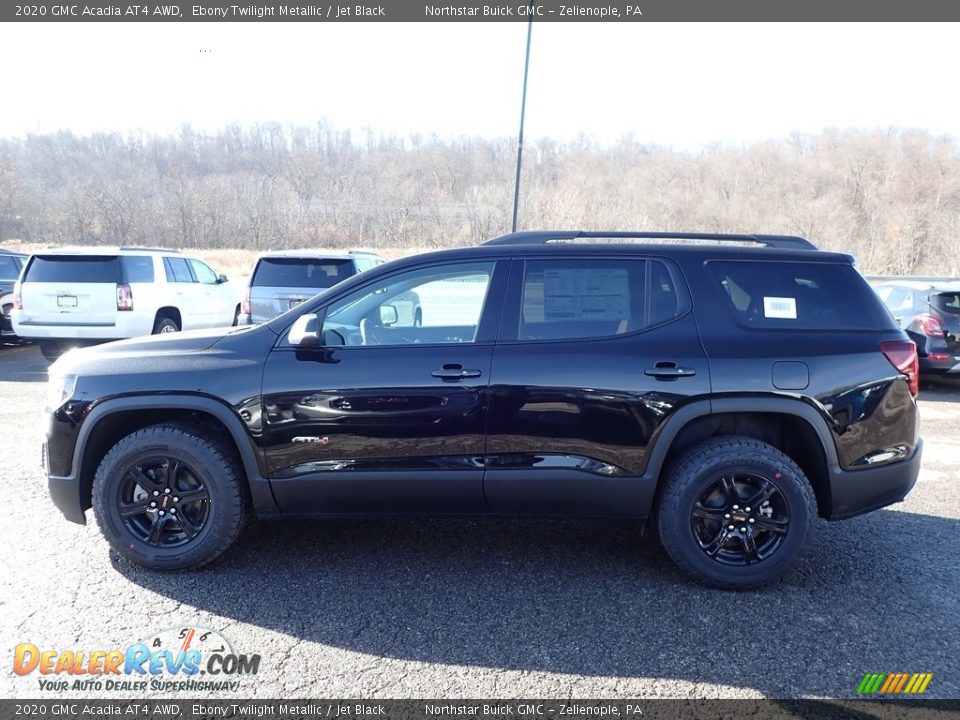 2020 GMC Acadia AT4 AWD Ebony Twilight Metallic / Jet Black Photo #9