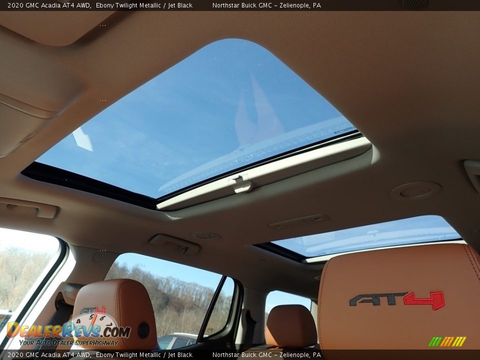 2020 GMC Acadia AT4 AWD Ebony Twilight Metallic / Jet Black Photo #12