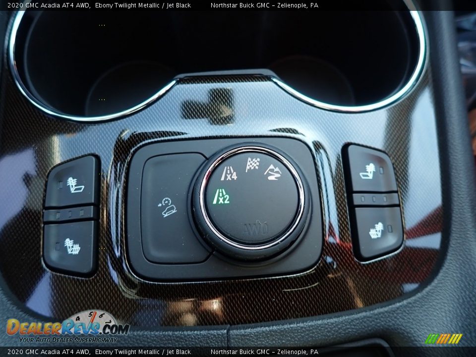 2020 GMC Acadia AT4 AWD Ebony Twilight Metallic / Jet Black Photo #18