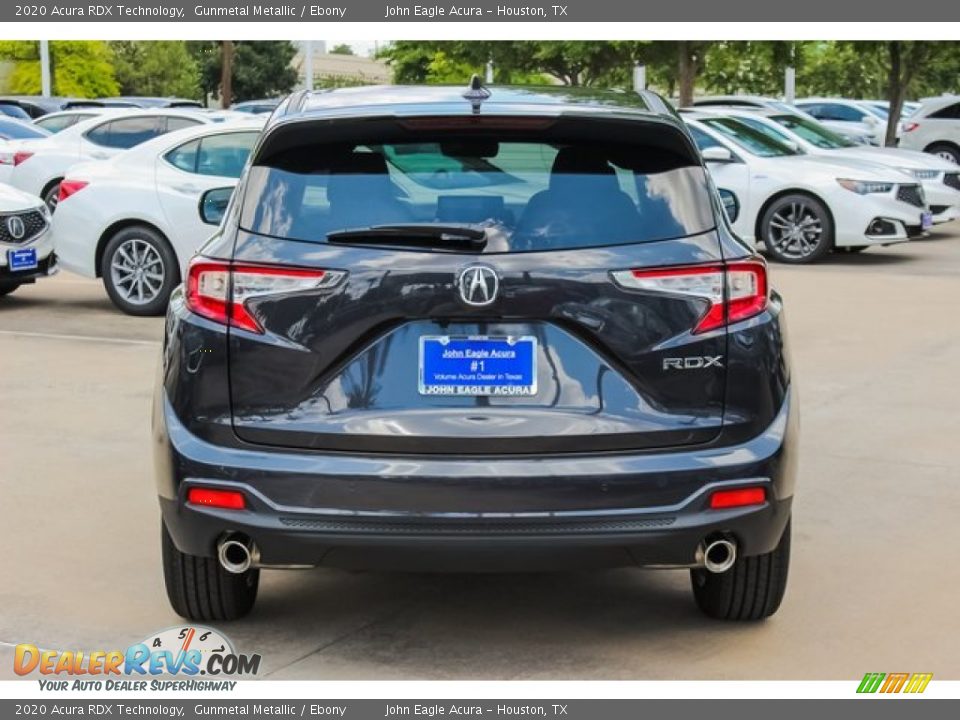 2020 Acura RDX Technology Gunmetal Metallic / Ebony Photo #6