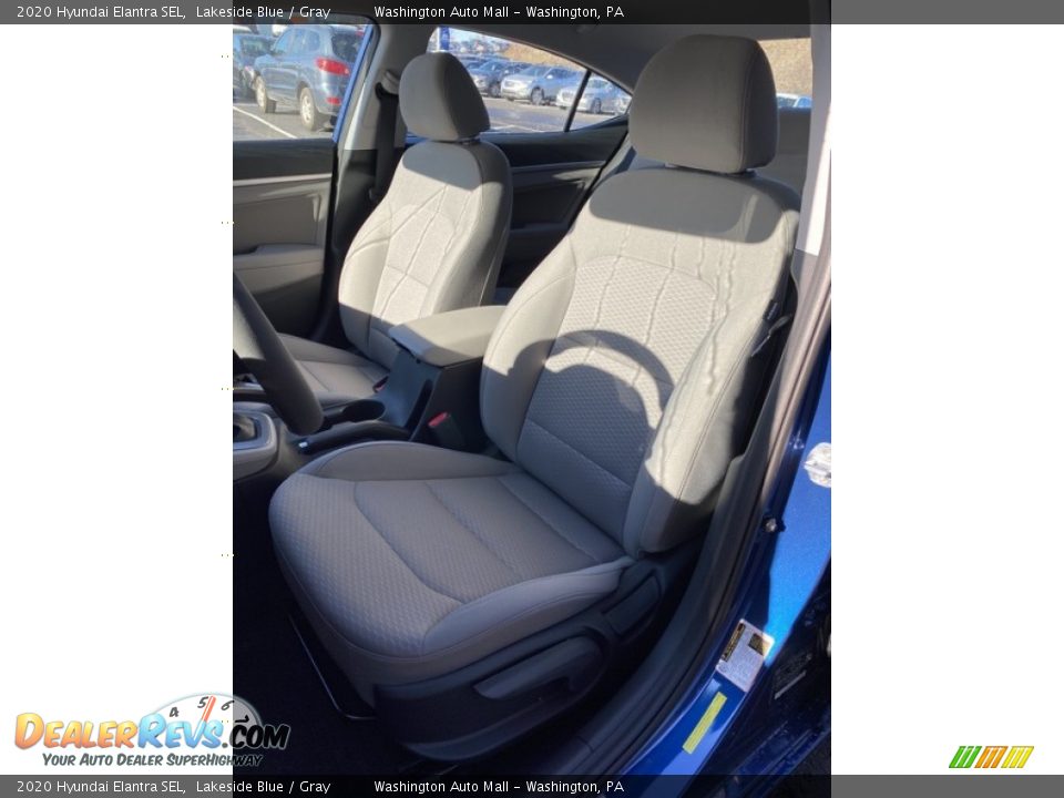 2020 Hyundai Elantra SEL Lakeside Blue / Gray Photo #15