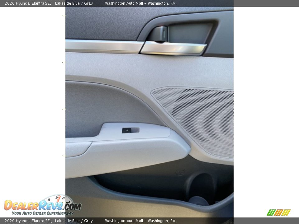 2020 Hyundai Elantra SEL Lakeside Blue / Gray Photo #18